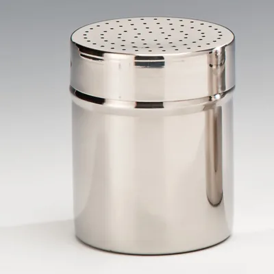 Steel Salt Shaker Ø 7 x H: 9 cm