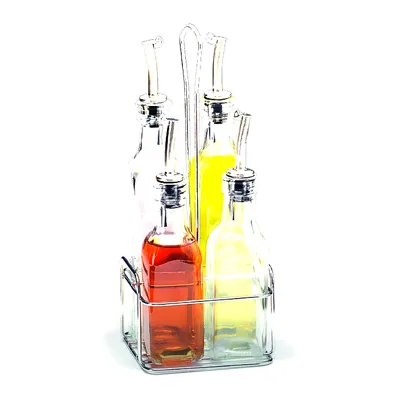 Oil and Vinegar Bottle Set of 4 250 - 130 CL