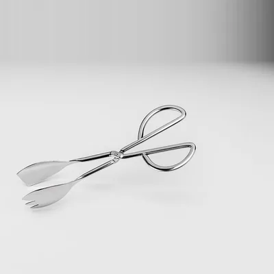 Steel Scissor Tongs 26 cm