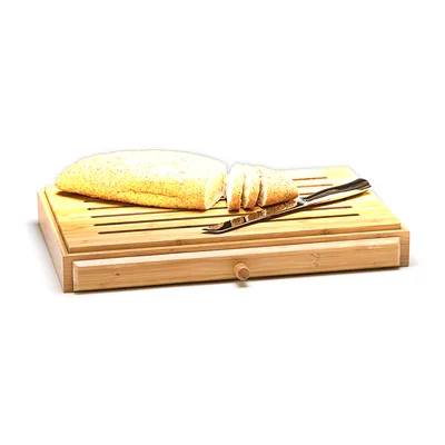 Wooden Bread Cutting Board 32 x 52 x H: 7 cm