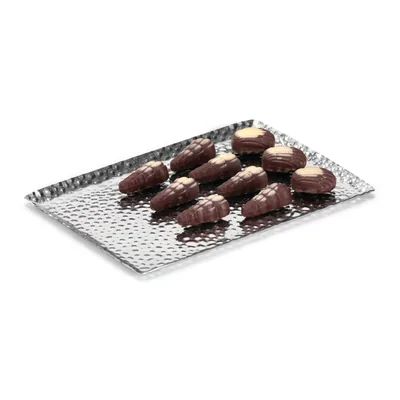 Steel Chocolate Display Tray 15 x 23 cm