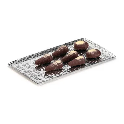 Steel Chocolate Display Tray 11 x 25 cm