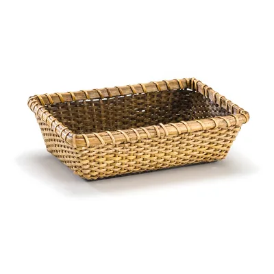Rattan Basket 16 x 22 x H: 7 cm