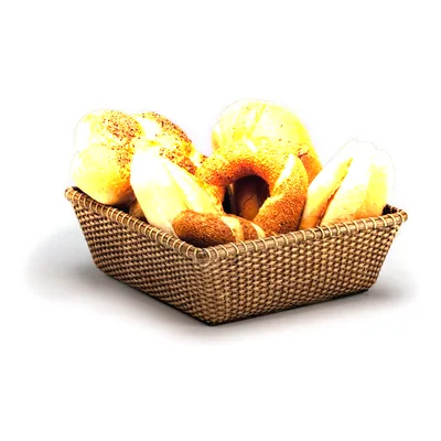 Rattan Basket 29 x 29 cm