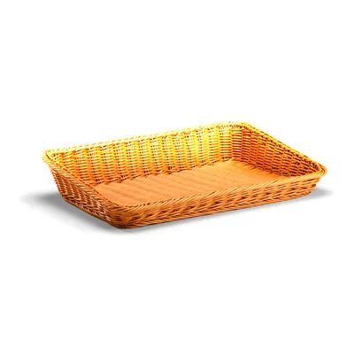 Plastic Basket 48 x 32 x H: 4,5 - 9 cm