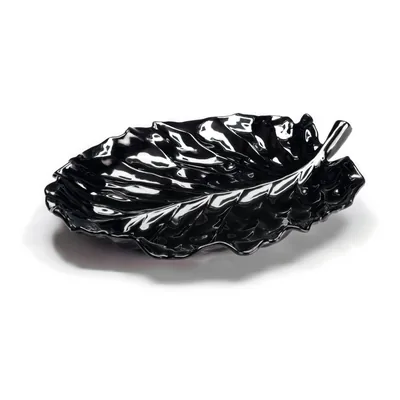 Yaprak Model Melamin Teşhir Tabağı / Küçük 31 x 24 cm