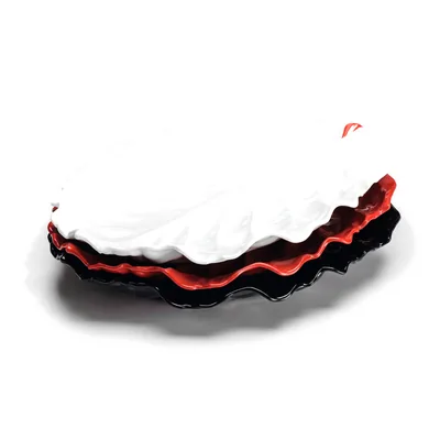 Yaprak Model Melamin Teşhir Tabağı / Büyük 43 x 34 cm