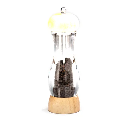 Acrylic Salt and Pepper Mill 21 cm
