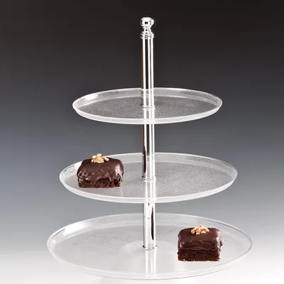 Polycarbonate Display Stand Ø 25, 30, 35 x H: 50 cm