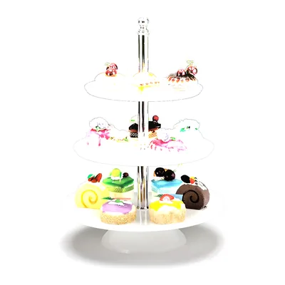 Polycarbonate Display Stand Ø 25, 30, 35 x H: 50 cm