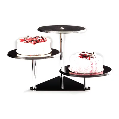 Polycarbonate Display Stand Ø 30 x H: 15, 25, 35 cm