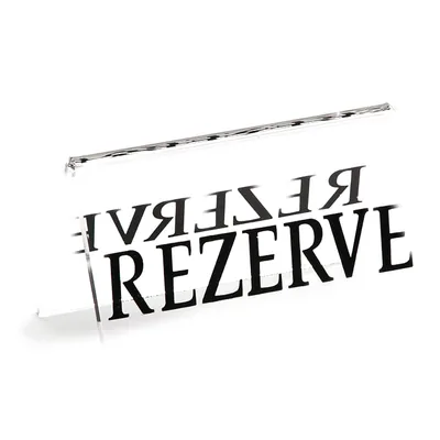 Acrylic Reserved Sign 10 x H: 7,5 cm