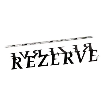 Acrylic Reserved Sign 15 x H: 4,5 cm