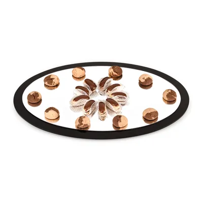 Aynalı Teşhir Standı / Oval 40 x 60 cm
