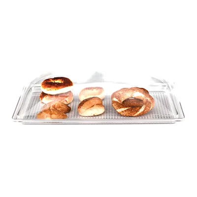 Food Container with Polycarbonate Tray / Large 35 x 55 x H: 17 cm