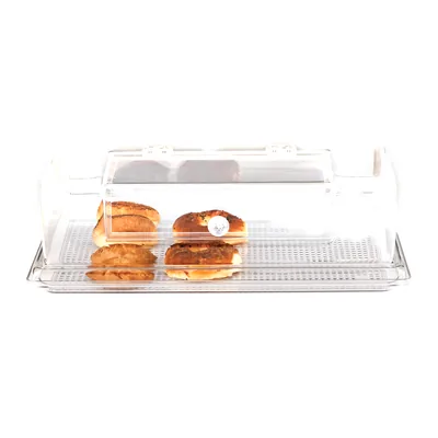 Food Container with Polycarbonate Tray GN 1/1 35 x 55 x H: 16 cm