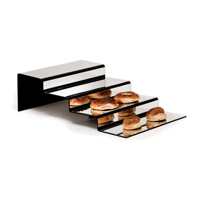 Mirrored Display Stand / 4 Steps 39 x 60 x H: 18 cm