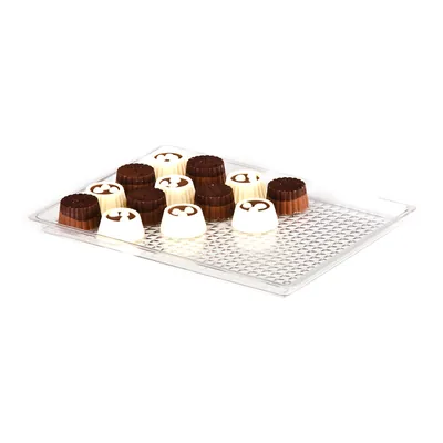 Polycarbonate Chocolate Display Tray 17,5 x 23,5 cm
