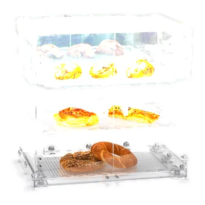 Polikarbonat Tepsili Teşhir Standı 45 X 31 x H: 46 cm