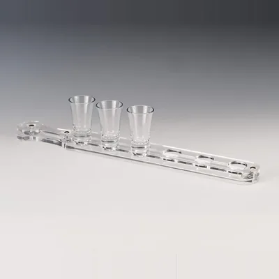 Acrylic Shot Server for 6 52 x 5,5 cm
