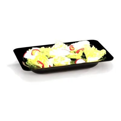 Polikarbonat Teşhir Tabağı 40 x 26 x H: 6,5 cm