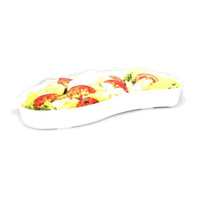 Polikarbonat Teşhir Tabağı 45 x 21 x H: 6,5 cm