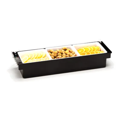 Polikarbonat Kapaklı Bar Konteyneri 50 x 16 x H: 9,5 cm