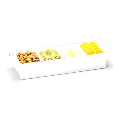 Bar Container with Polycarbonate Cover 50 x 16 x H: 9,5 cm