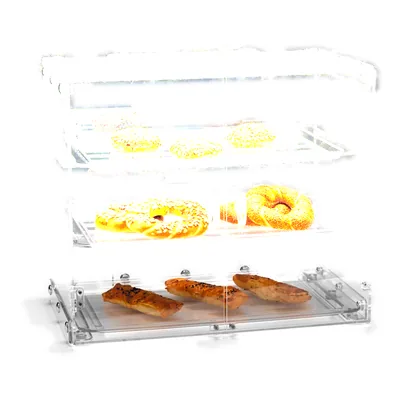 Polikarbonat Tepsili Teşhir Standı 57 x 38 x H: 50 cm