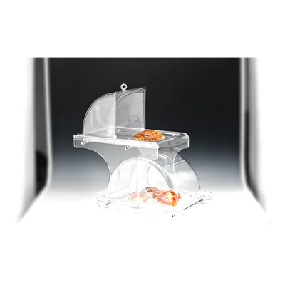 Acrylic Display Stand with Polycarbonate Food Containers 31 x 66 x H: 59 cm