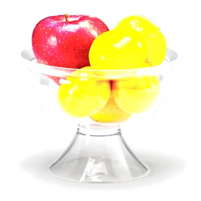 Acrylic Small Fruit Bowl Ø 16 cm