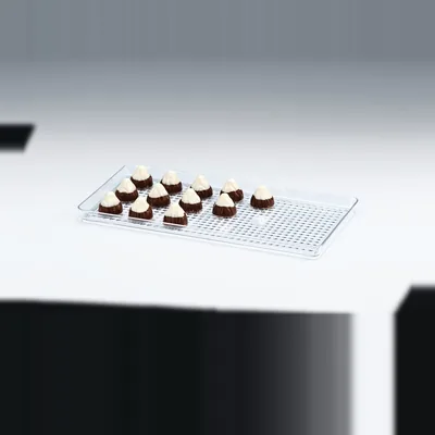 Polycarbonate Chocolate Display Tray 15 x 30 cm