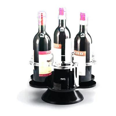 Rotating Acrylic Wine Bottle Stand (70 cl)