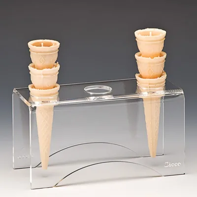 Akrilik Dondurma Servis Standı 20,5 x 8,5 x H: 10 cm