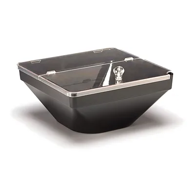 Polycarbonate Bowl with Lid 26 x 26 x H: 12 cm