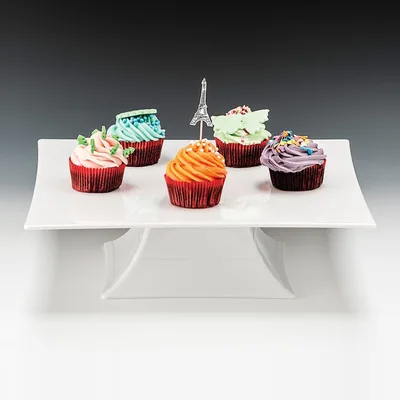 Polycarbonate Display Stand 25 x 25 x H: 7 cm