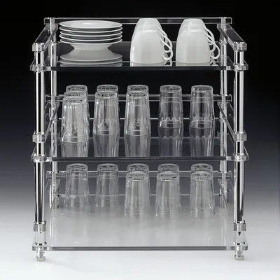 Acrylic Glass Display Stand 44 x 49 x H: 51 cm