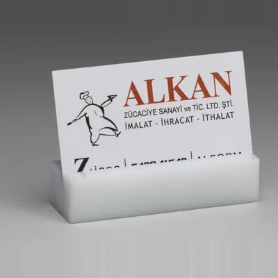 Acrylic Name Tag 2,5 x 8,5 cm