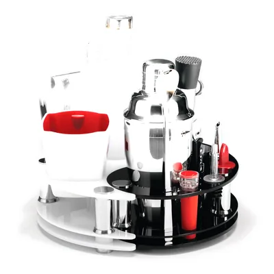 Bar Tool Set with Acrylic Stand 14 x 25 x H: 8 cm