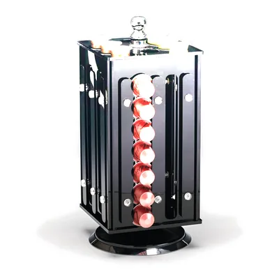Acrylic Rotating Coffee Capsule Stand 16 x 16 H: 31 cm
