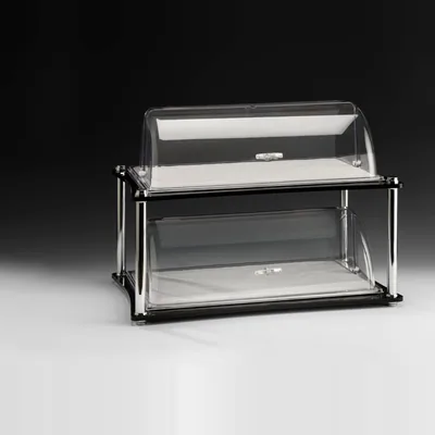 2 Katlı Melamin Tepsili Teşhir Standı GN 1/1 40 x 60 x H: 47 cm