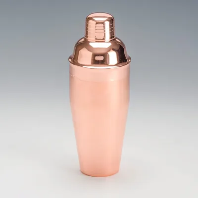 Copper-Plated Steel Cocktail Shaker 700 cl