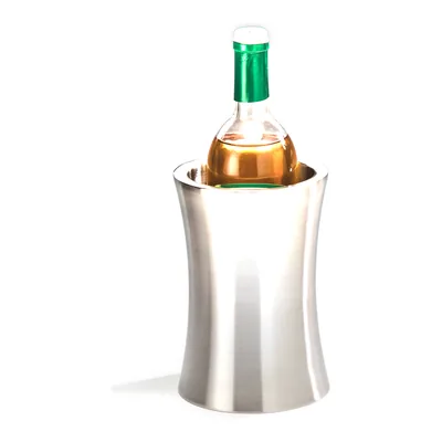 Double-Walled Steel Bottle Cooler Ø 13 x H: 19,5 cm