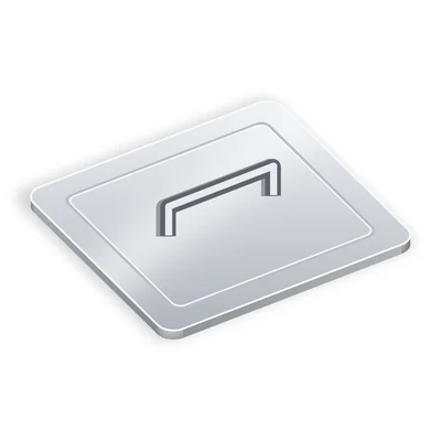 Gastronorm Lid with Handle GN 1/6