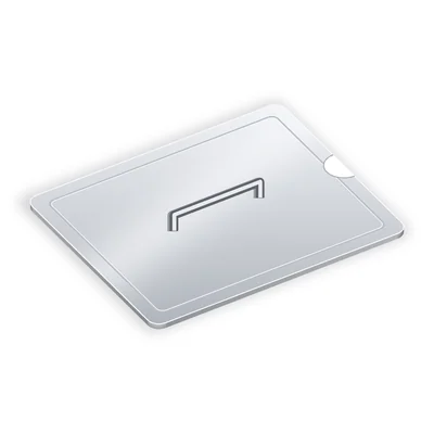 Gastronorm Lid with Ladle Notch GN 1/2