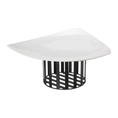 Buffet Set (Melamine Bowl + Metal Riser) 44.5 x 44.5 x 7 cm