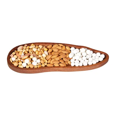 وعاء مكسرات على شكل بذرة (كبير) 31.5 x 12