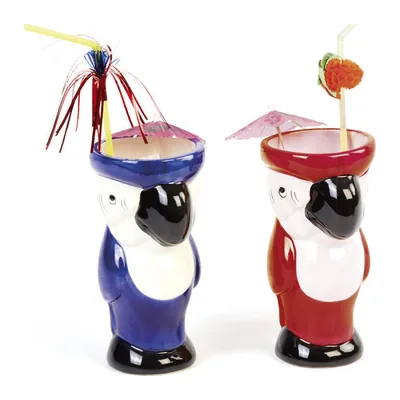 Ceramic Tiki Cocktail Mug 400 cc