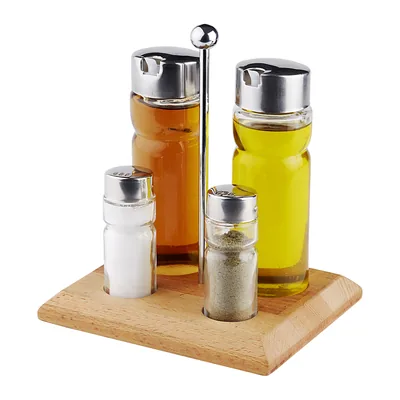 4-Piece Oil & Vinegar Set 150 cc