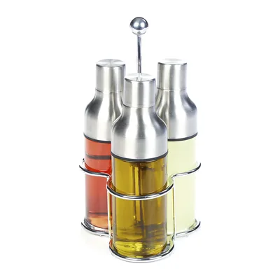 3-Piece Oil Bottle Set 300 cc